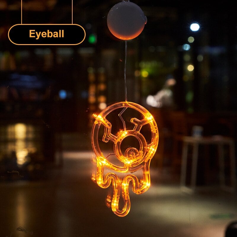 ✨ Upgrade Halloween Window Lights Decorations