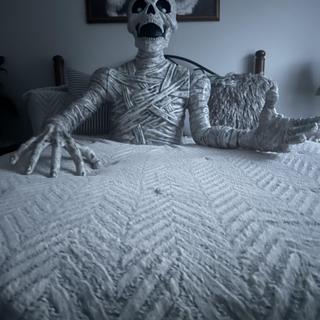 35" Groundbreaker Reaching Mummy Halloween Decoration